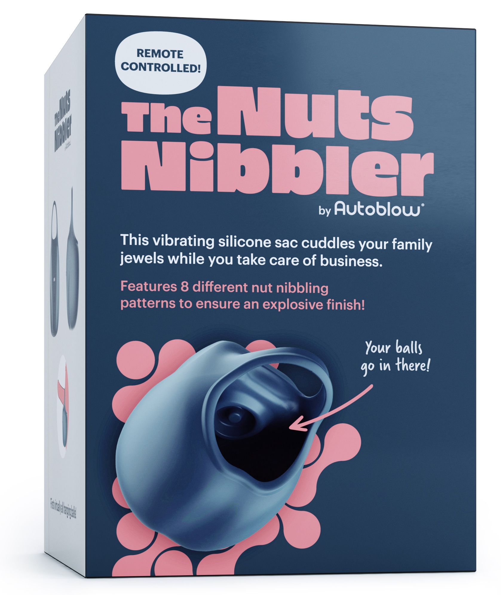 Nuts Nibbler Vibrating Balls Sex Toy For Men